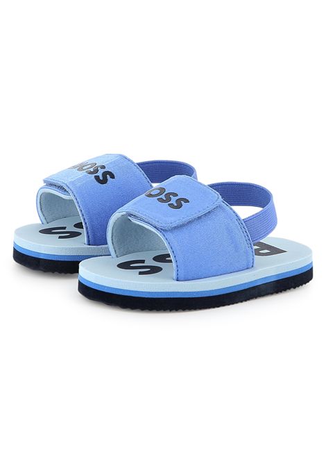 Sandali con stampa HUGO BOSS KIDS | J5215684B